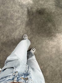 Davy Buz Mavisi Eskitme Wide Leg Jean GausDENİM PANTOLONGU008853