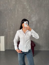 Neval Beyaz Slim Fit GömlekGausGÖMLEKGU00904331