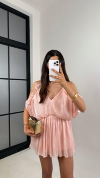 Pembe Ayarlanabilir Askılı Parlak Şifon Tasarım Tulum Gaus00620GausTULUMGU1002449