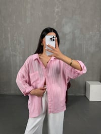 Pembe Salaş Gömlek Gaus00074GausGÖMLEKGU1001171