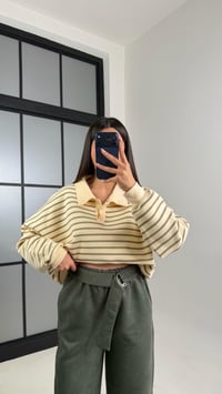 Haki Kuşaklı Süet Pantolon GAUS-00829GAUSPANTOLONGAUS-00829