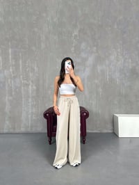 Taş Şeritli Modal Kumaş Eşofman Altı Gaus00180GausEŞOFMANGU1001422