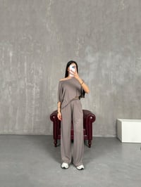 Vizon İnce Modal Kumaş Kısa Kol Muadil Basic Takım Gaus00197GausTAKIMGU1001465