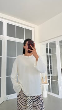 Ekru İspanyol Kol Triko Bluz GAUS-02233GAUSBLUZGAUS-02233