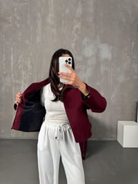 Rani Bordo MD Astarlı Kaşe CeketGausCEKETGU00904149