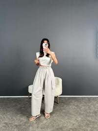 Gri Balon Paraşüt PantolonGausPANTOLONGU004755