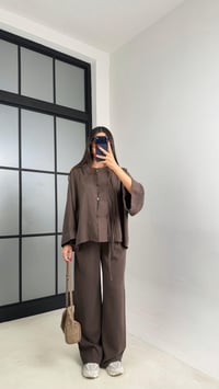 Kahve Püsküllü Muadil Modal Takım GAUS-00998GAUSTAKIMGAUS-00998