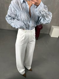 Tesa Beyaz Palazzo PantolonGausPANTOLONGU100616