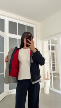 Lacivert Kol Detaylı Garnili Premium Takım GAUS-02297GAUSTAKIMGAUS-02297