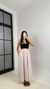 Taş Cep Detaylı Basic Tencel Etek GAUS-0045GAUSETEKGAUS-0045