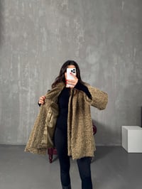 İrina Kahve Kırçıllı Atkı Detaylı Astarlı CeketGausCEKETGU00904274
