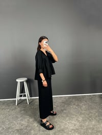 Jil Siyah Pinterest Keten İkili TakımGausTAKIMGU008135