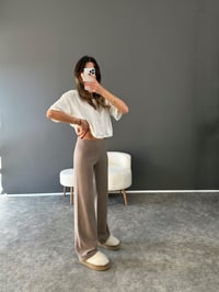 Vizon Pamuk Triko Pantolon GausPANTOLONGU003041