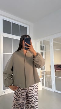 Haki Kruvaze Astarlı Reglan Mont GAUS-01905GAUSPuffer JacketsGAUS-01905