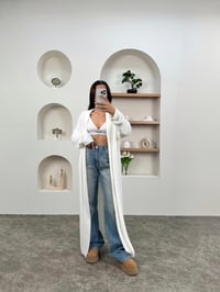 Mansi Beyaz Sakallı Triko HırkaGausHIRKAGU00903456