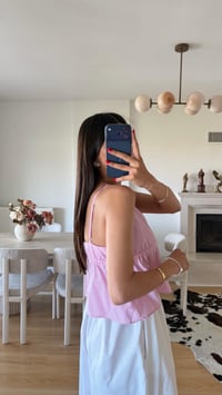 Pembe Ekoseli Bluz GAUS-01599GAUSالبلوزات GAUS-01599