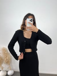 Ela Siyah 3lü Triko Takım GausTAKIMGU00749