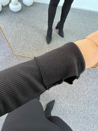 Eliza Siyah İçi Şardonlu Tulum GausTULUMGU00776