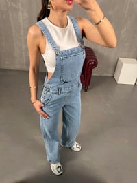 Mavi Salopet Denim Tulum Gaus00019GausTULUMGU1001030