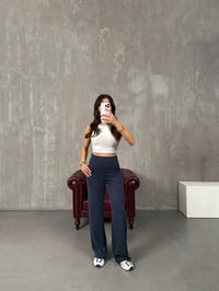 Rafel Lacivert Oys Model Rahat PantolonGausPANTOLONGU100288