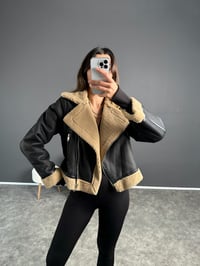 Holle Siyah İçi Kürklü Mont GausMONTGU002735