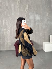 Soov Siyah Kahve Karışımlı Baklava HırkaGausHIRKAGU00904070