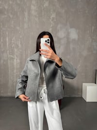 Rani Gri MD Astarlı Kaşe CeketGausCEKETGU00904150