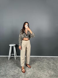 Fido Taş Kemerli Premium PantolonGausPANTOLONGU008336