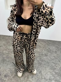 Lavi Bej Leopar Saten Bağlamalı TakımGausTAKIMGU00903573