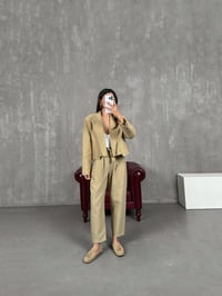 Haki Astarlı Ceket Pantolon Takım Gaus00069GausTAKIMGU1001159