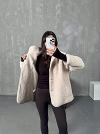 Robert Taş Astarlı Peluş Orta Boy CeketGausKABANGU00903955