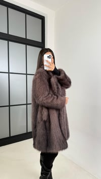 Gri Astarlı Midi Boy Premium Kürk GAUS-00504GAUSPuffer JacketsGAUS-00504