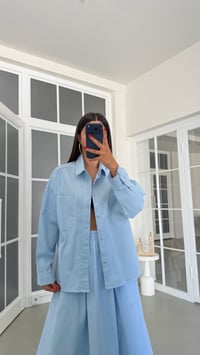 Mavi Tencel Denim Gömlek GAUS-01867GAUSShirtGAUS-01867