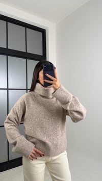 Bej MD Muadil Balıkçı Yaka Triko Kazak GAUS-00740GAUSKAZAKGAUS-00740