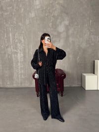 Gusta Siyah Taşlı Parlak TakımGausTAKIMGU00903905