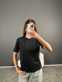 MD Siyah Basic Tshirt GausTSHIRTGU007210
