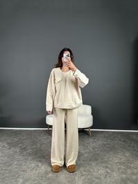 Good Krem Taşlı Zr Model İkili Takım GausTAKIMGU002979