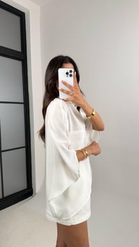 Ekru Cep Detaylı Basic Tencel Gömlek Gaus00679GausGÖMLEKGU1002563