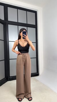 Vizon Beli Lastikli Tencel Denim Pantolon GAUS-01474GAUSDENİM PANTOLONGAUS-01474