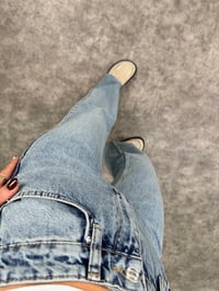 Riva Açık Mavi ZR Model Kesik Paça Palazzo JeanGausPANTOLONGU00903702