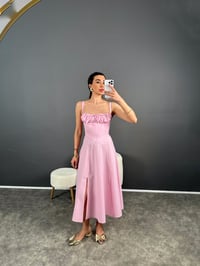 Pembe Pinterest Viral ElbiseGausELBİSEGU007277