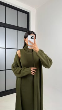 Haki Balıkçı Yaka Triko 2'Li Takım GAUS-00211GAUSTAKIMGAUS-00211