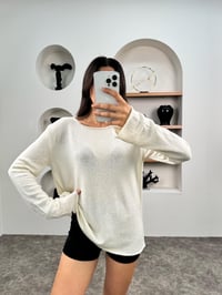 Lizy Ekru MD Muadil İnce Triko KazakGausKAZAKGU009026