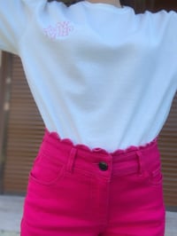 Fuşya Denim ŞortGausŞORTGU00186