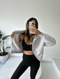 Girly Karmelanj Şardonlu Fermuarlı SweatshirtGausSWEATSHIRTGU002191