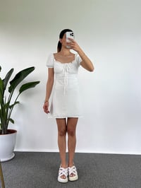 Ivy Beyaz Ayrobin ElbiseGausELBİSEGU001150