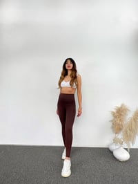 Kahverengi Şardonlu Fitilli Tayt GausTAYTGU00651