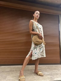 Keten Bej Elbise GausELBİSEGU00456