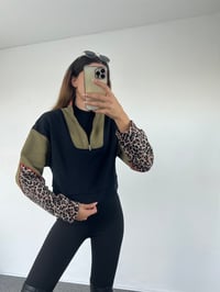 Leoparlı Sweat GausSWEATSHIRTGU00590