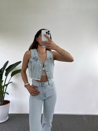 Mavi Jean Yelek GausYELEKGU001040